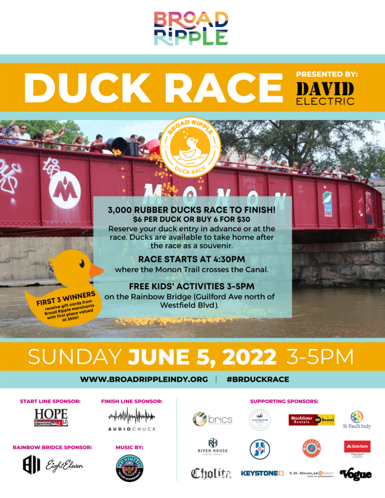 Broad Ripple Duck Race IndyHub